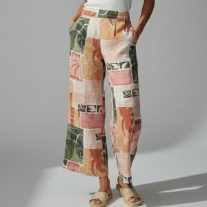 Nicole Miller New York Colorful Summer Patchwork Maxi Skirt  Sz S